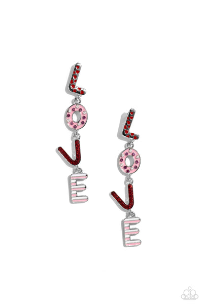 2 Piece Set - LOVE Bracelet & Earrings