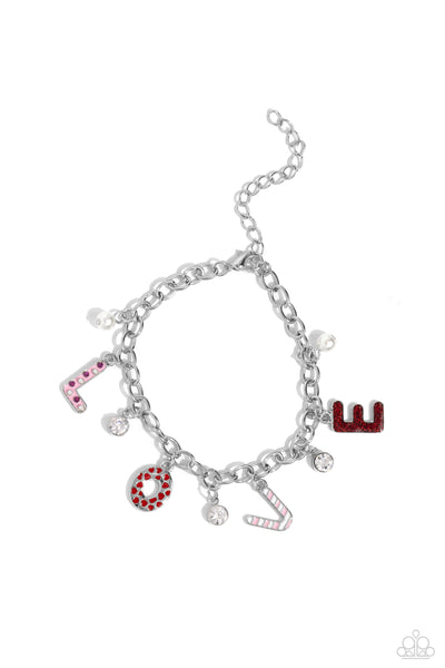 2 Piece Set - LOVE Bracelet & Earrings